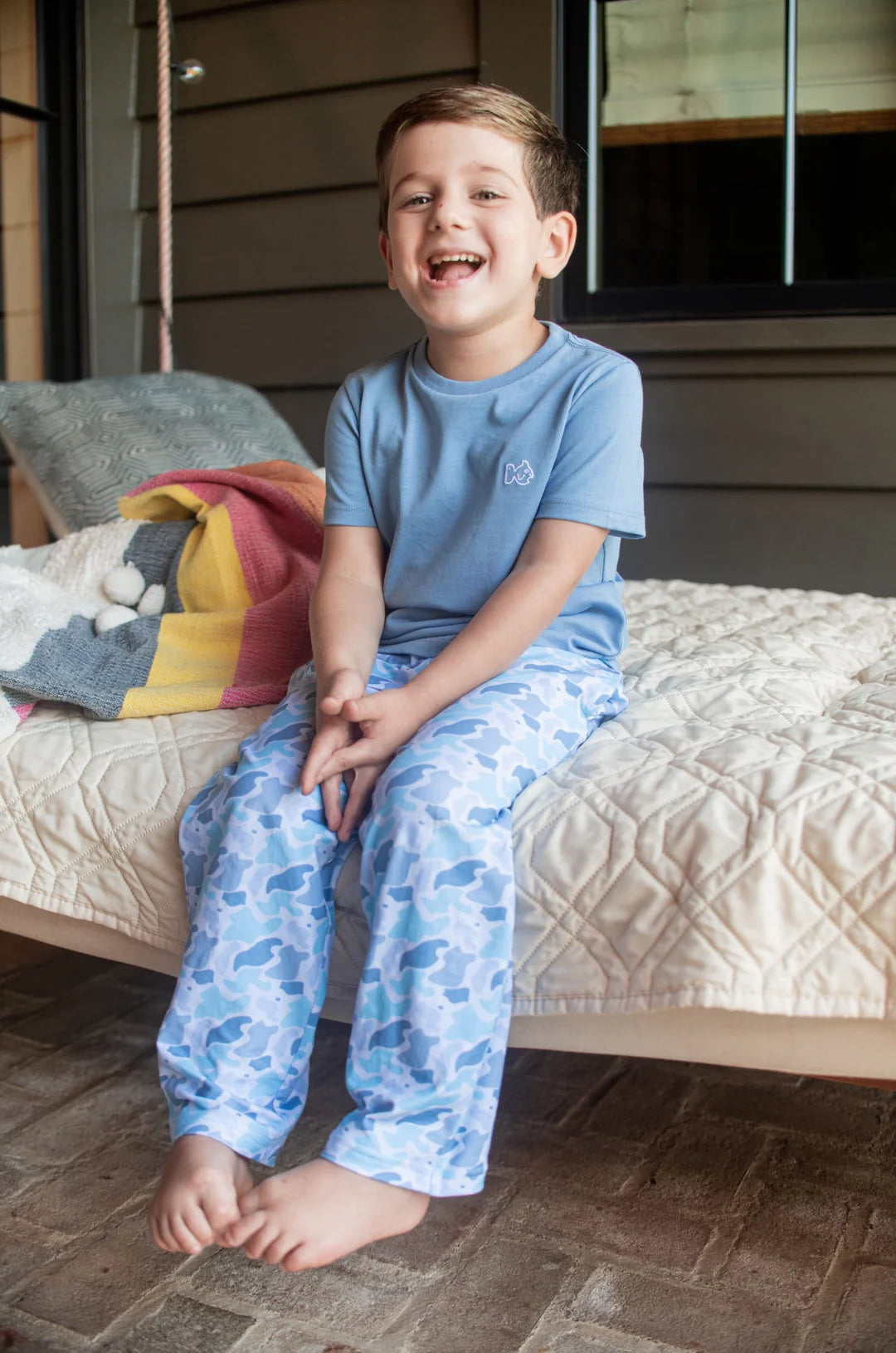 Lounge Life Pant – Windsurfer Blue Camo