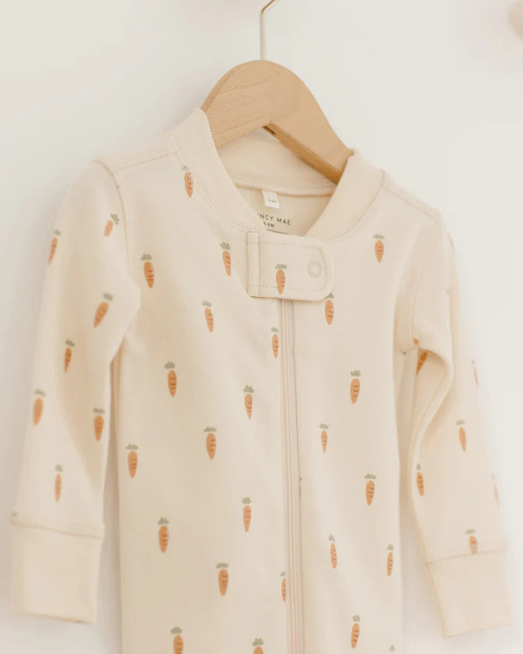 Zip Longsleeve Sleeper || Carrots