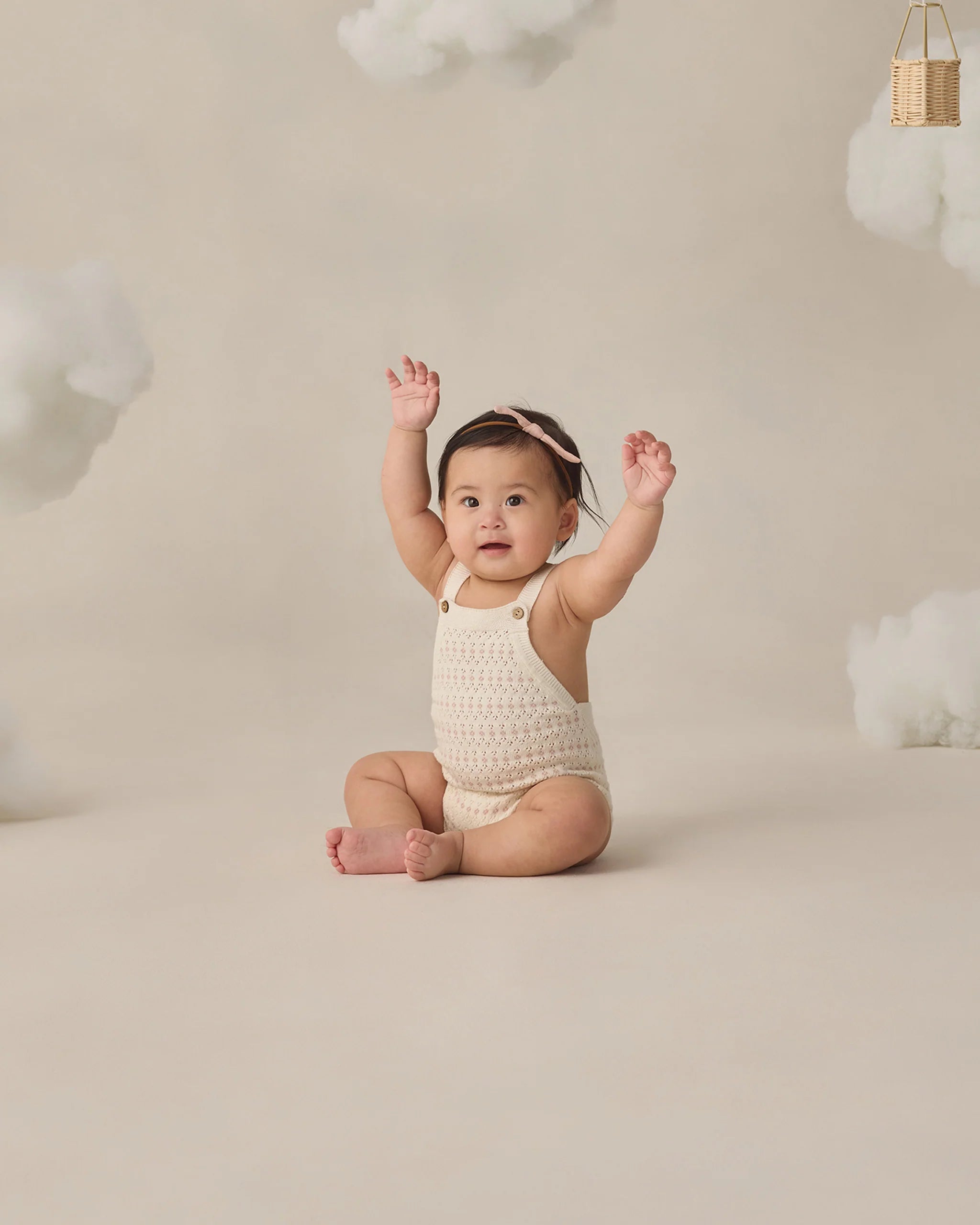 Tatum Romper Ivory