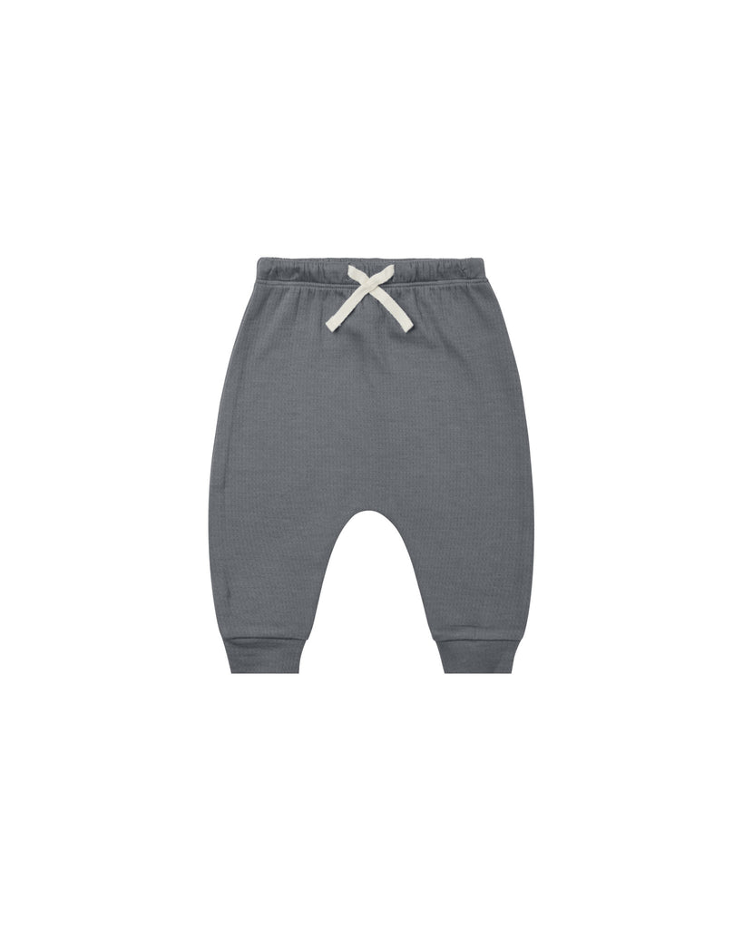 Pocket Sweatshirt + Pointelle Sweatpant Set