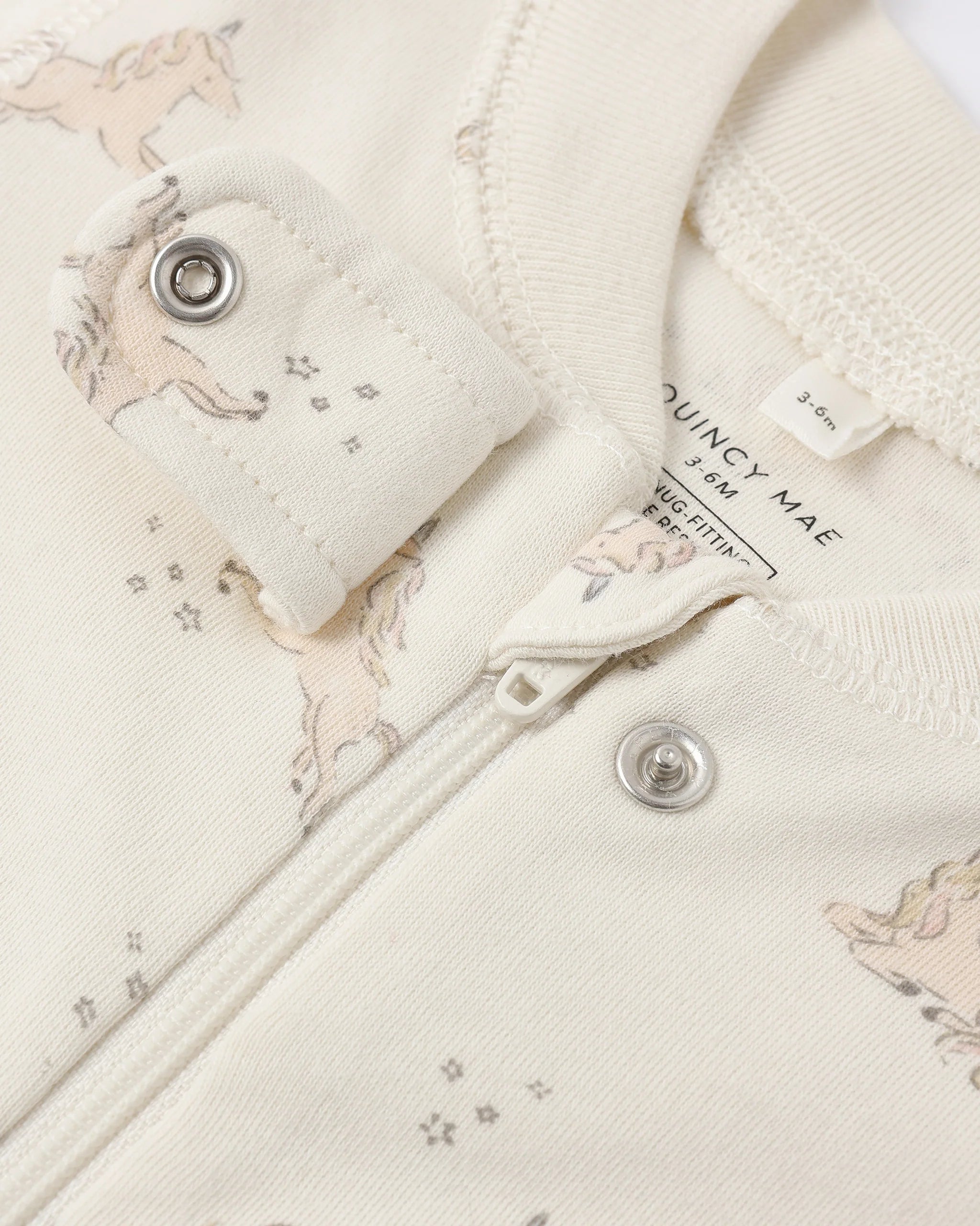 Zip Longsleeve Sleeper | Unicorn