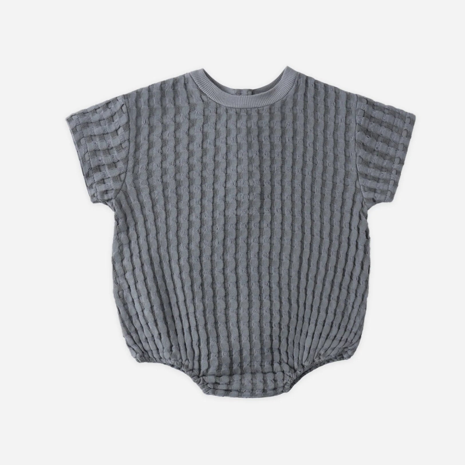 Relaxed Bubble Romper Ocean
