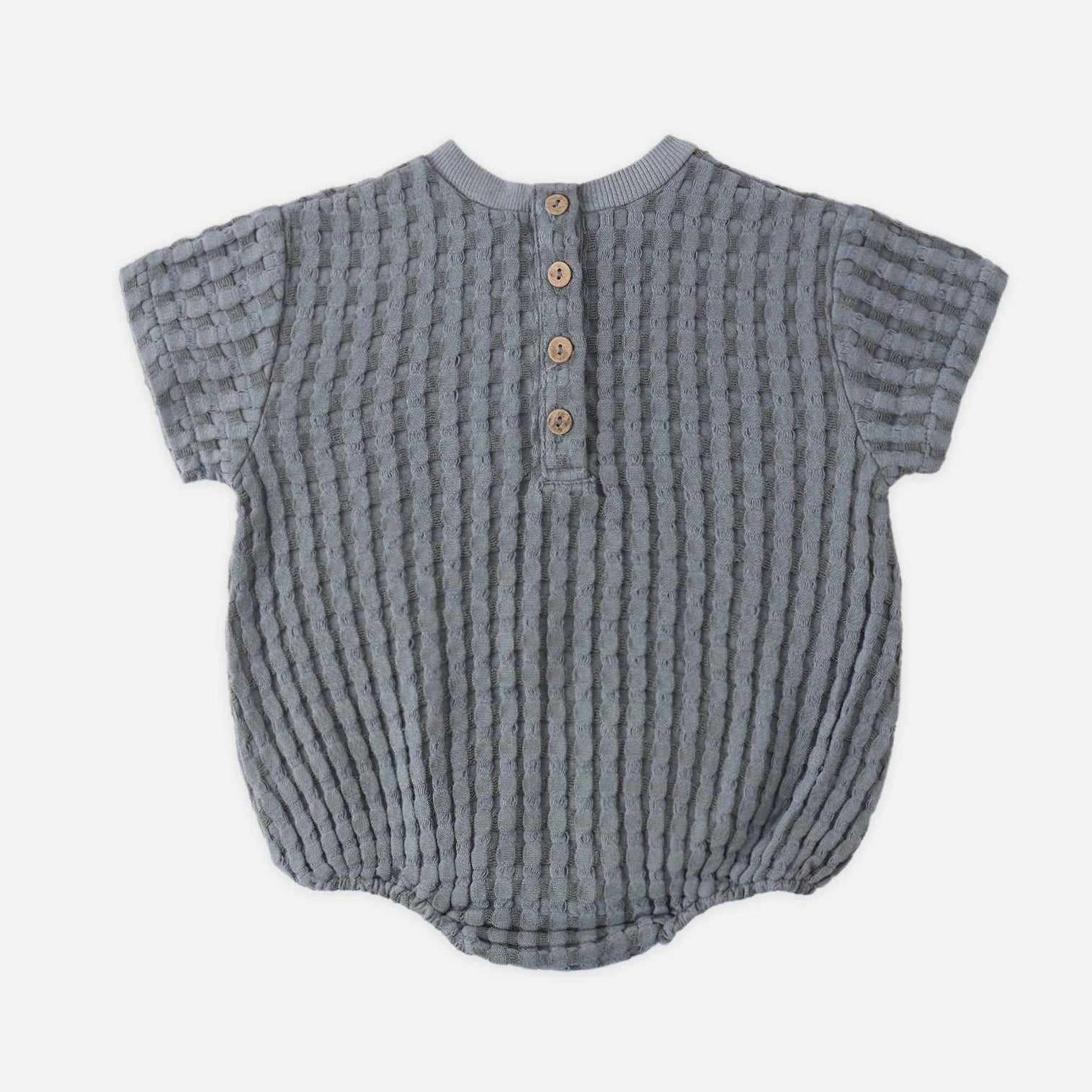Relaxed Bubble Romper Ocean