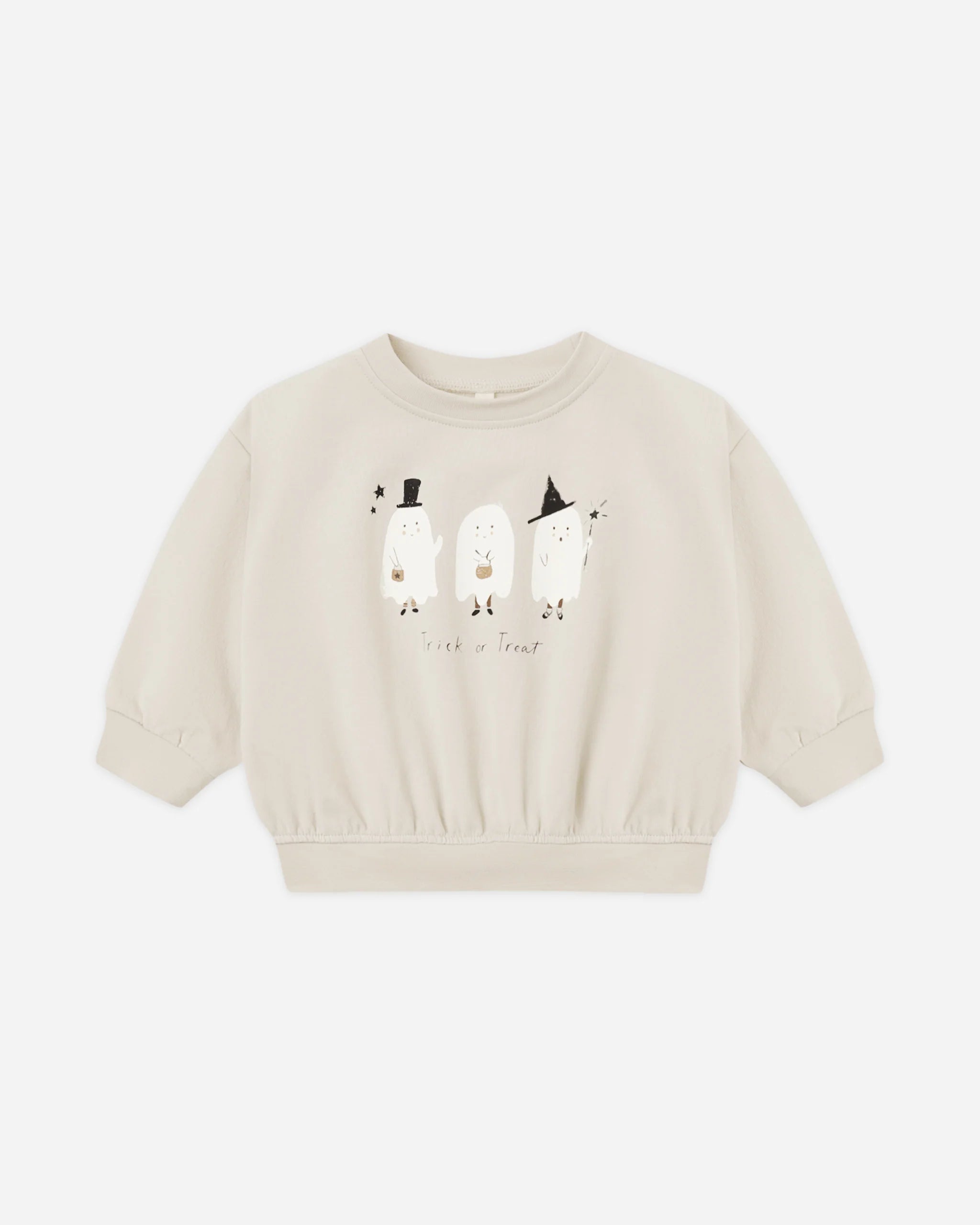 Relaxed Fleece Sweatshirt- Trick or Treat