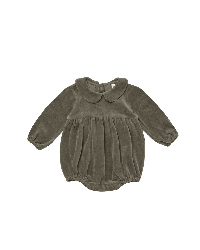 Velour Peter Pan Romper
