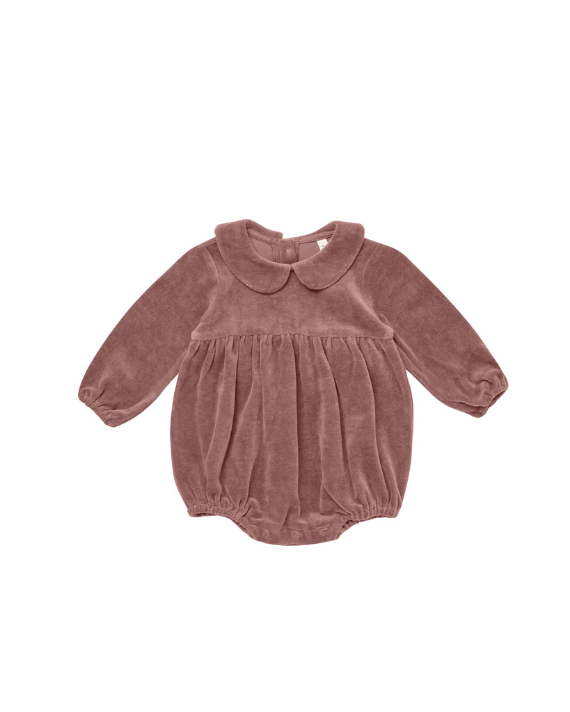 Velour Peter Pan Romper