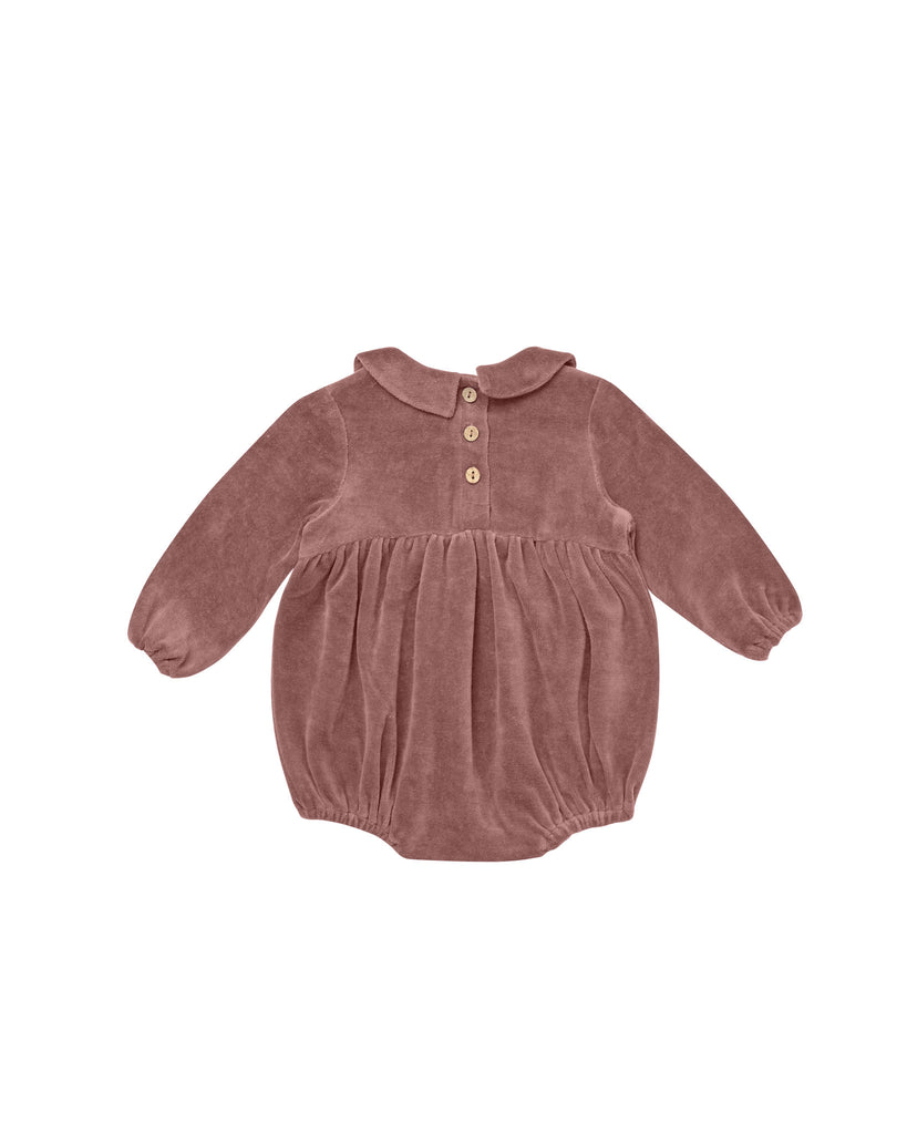 Velour Peter Pan Romper