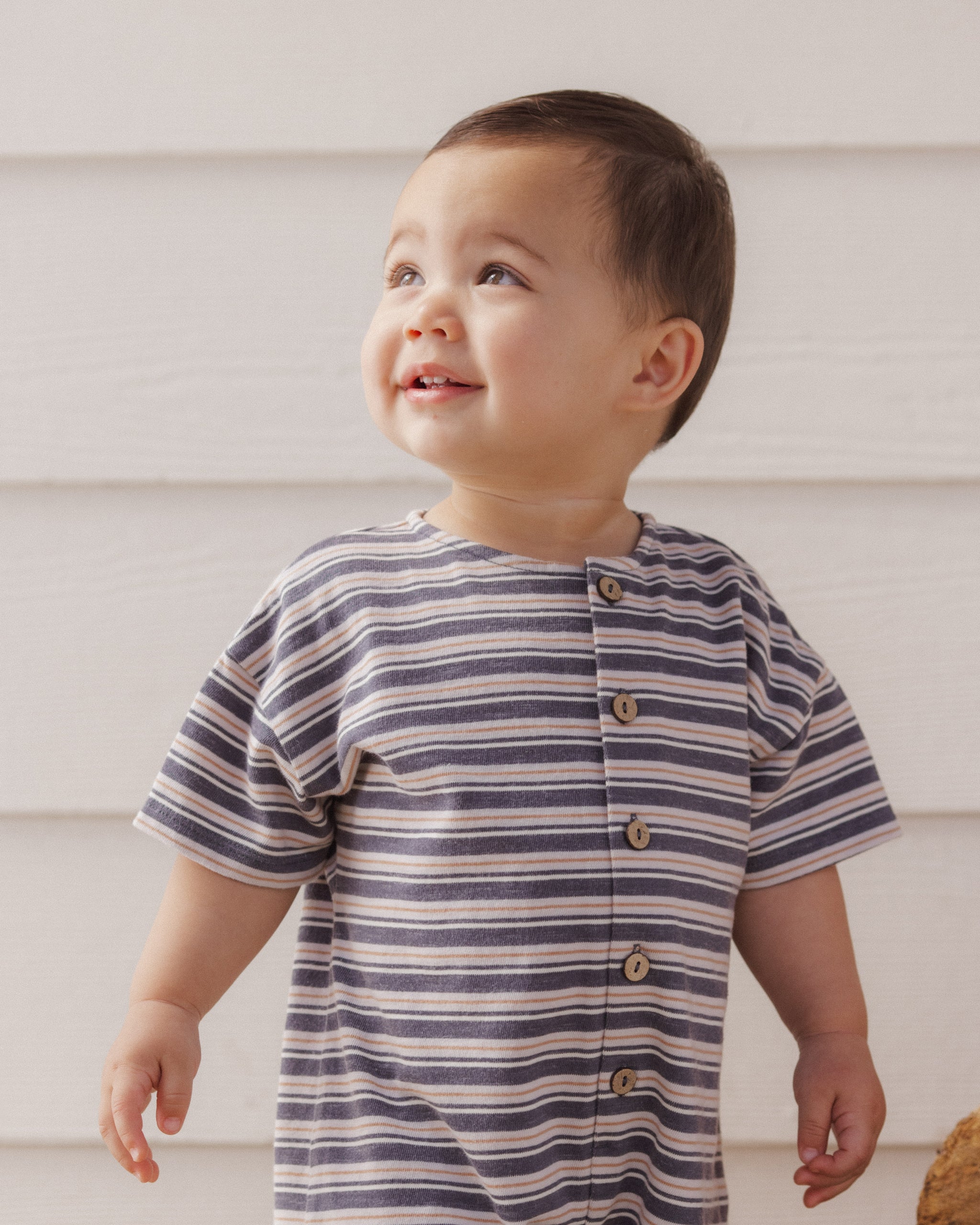 Hayes Jumpsuit | Blue Stripe