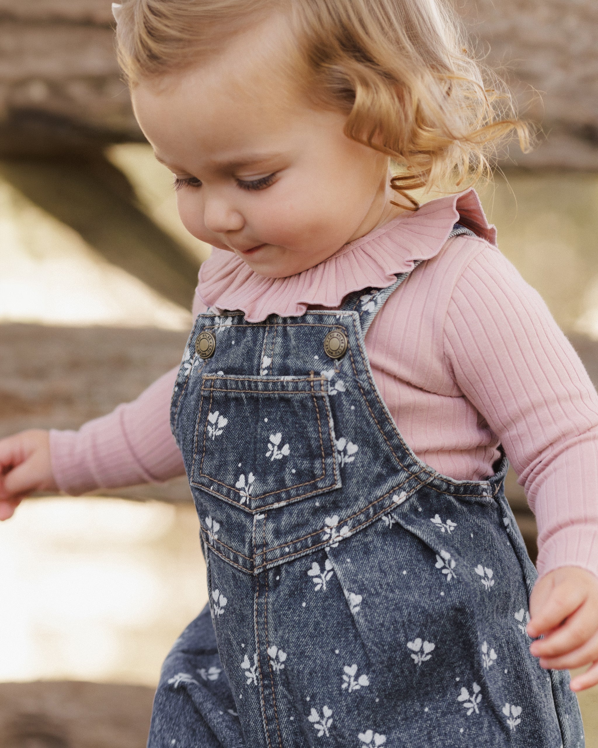 Vintage Overall | Heart Ditsy