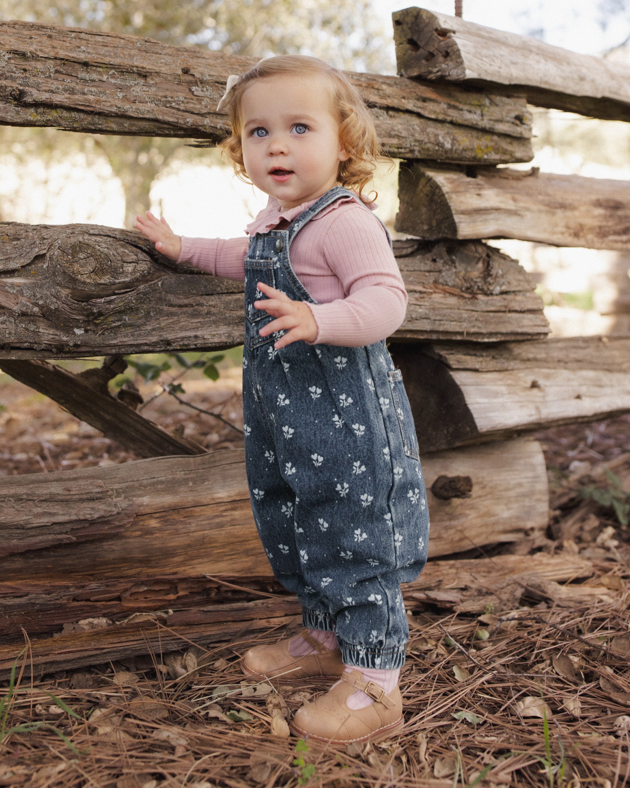 Vintage Overall | Heart Ditsy