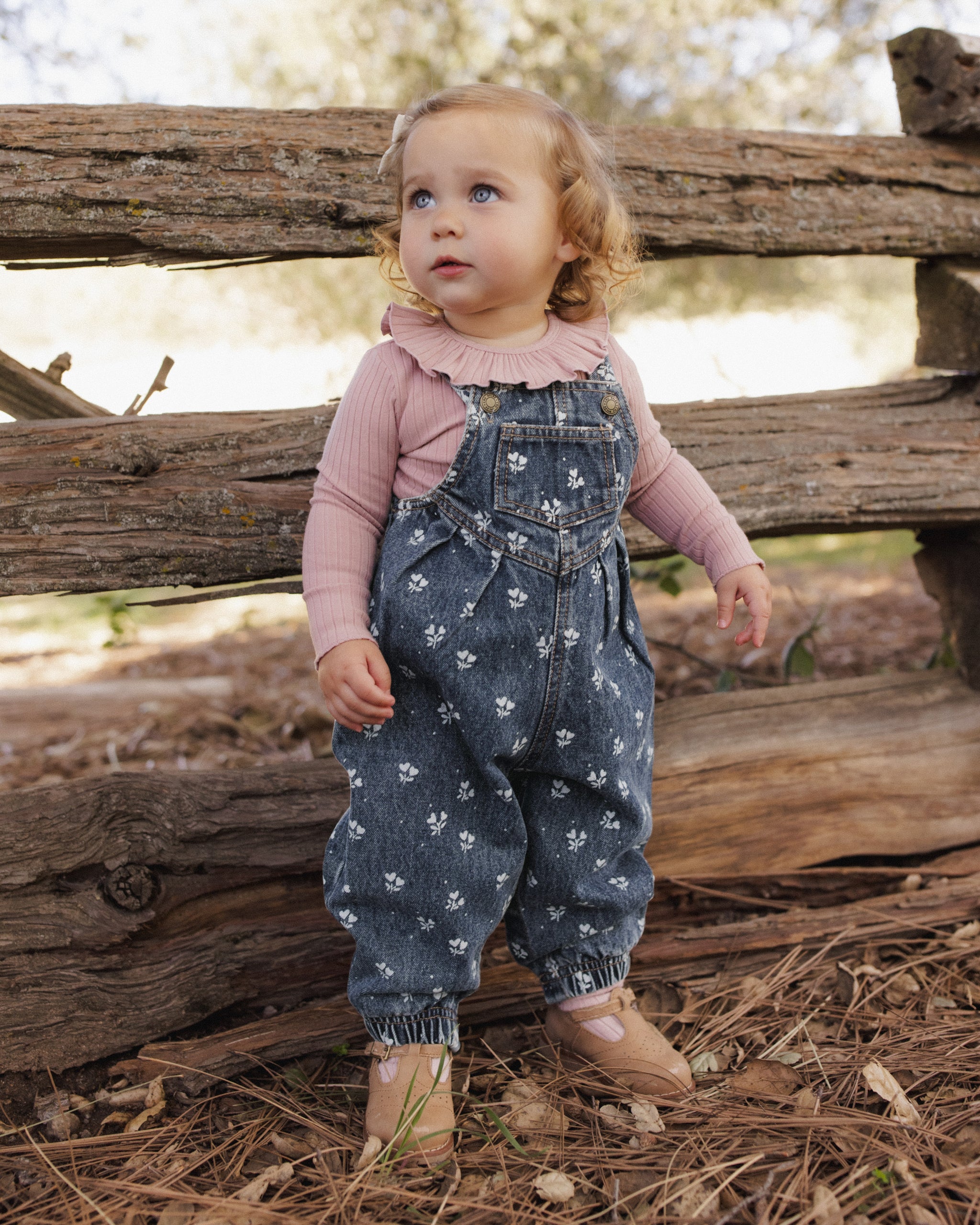 Vintage Overall | Heart Ditsy