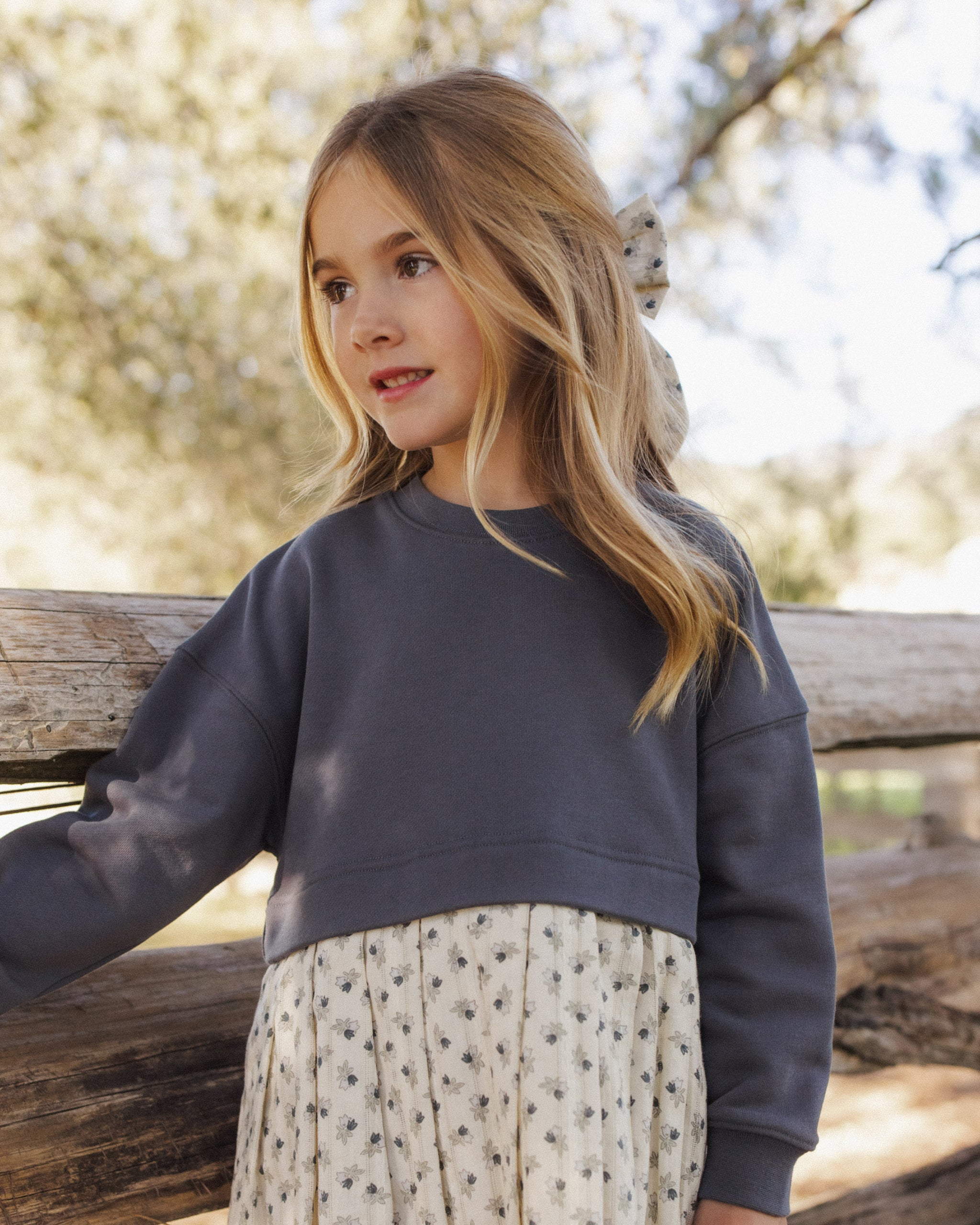 Sweatshirt Dress | Vintage Fleur