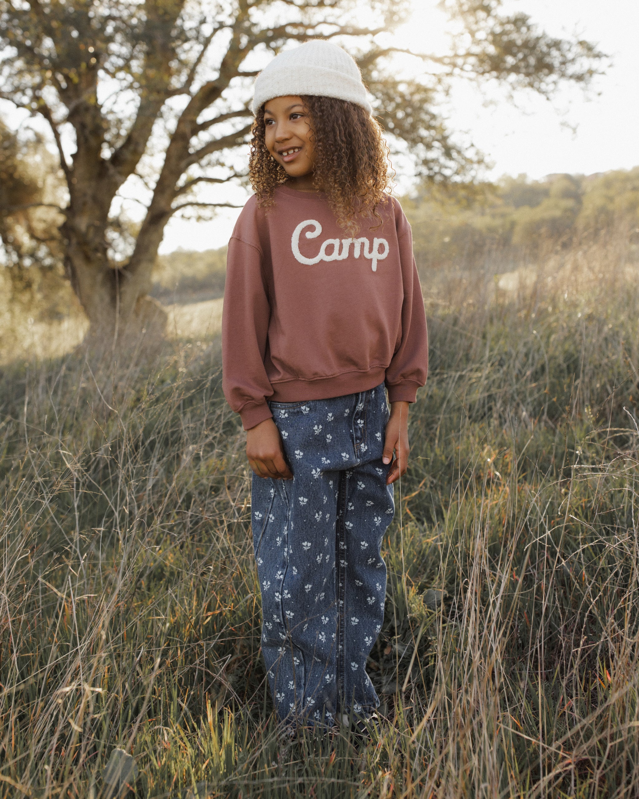 Barrel Pant | Heart Ditsy