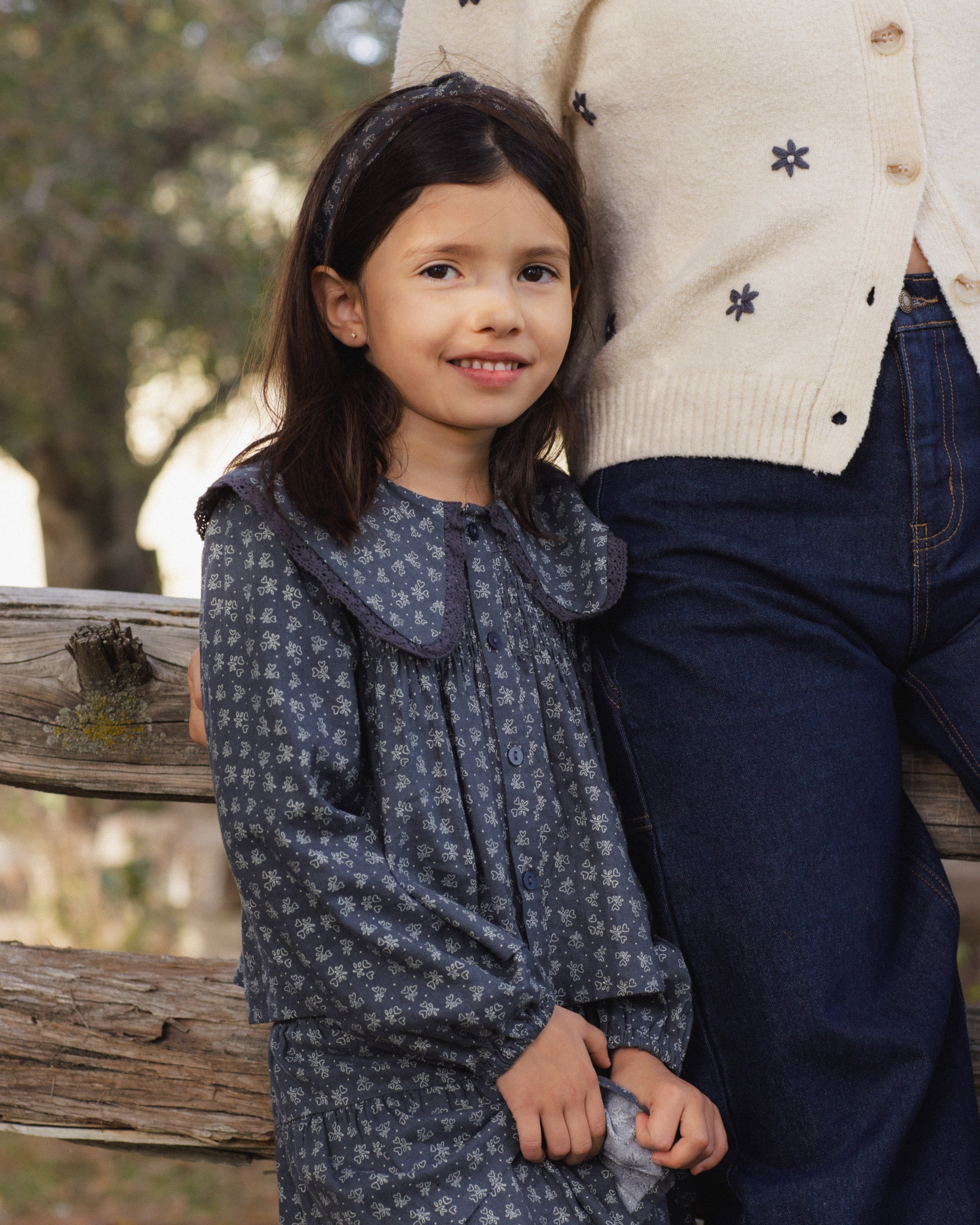 Fern Blouse + Mini Skirt Set | Heart Ditsy