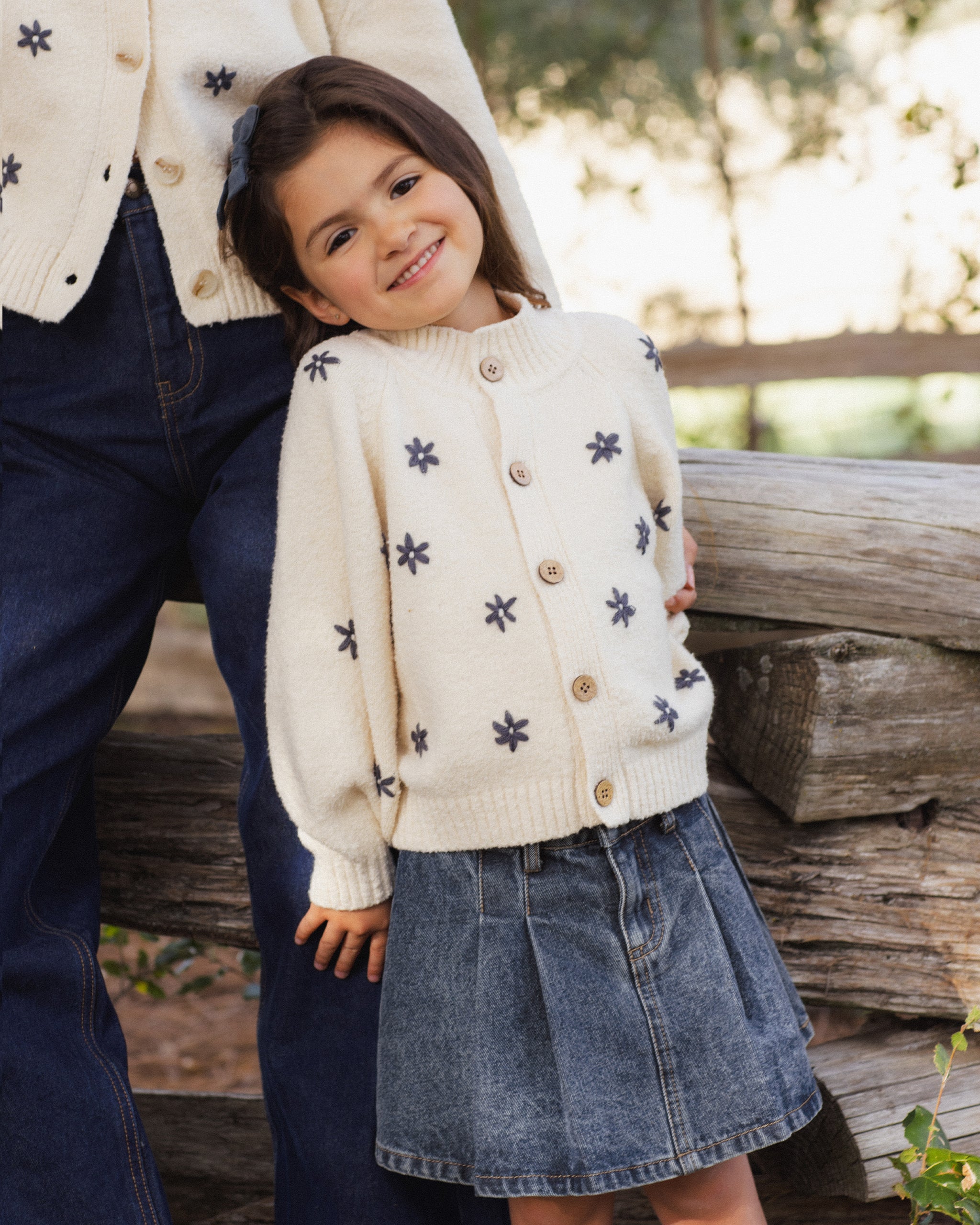 Tulip Cardigan | Midnight Daisy