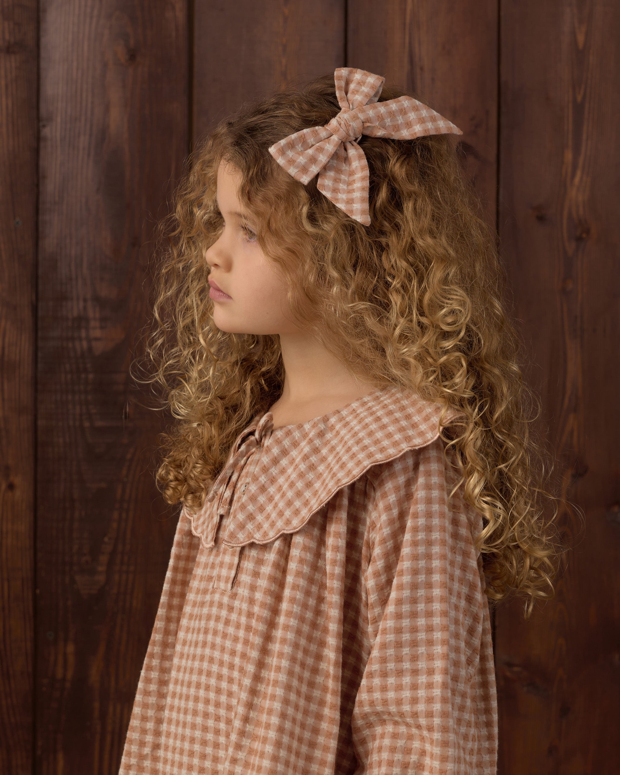 Colette Mini Dress | Fawn Gingham