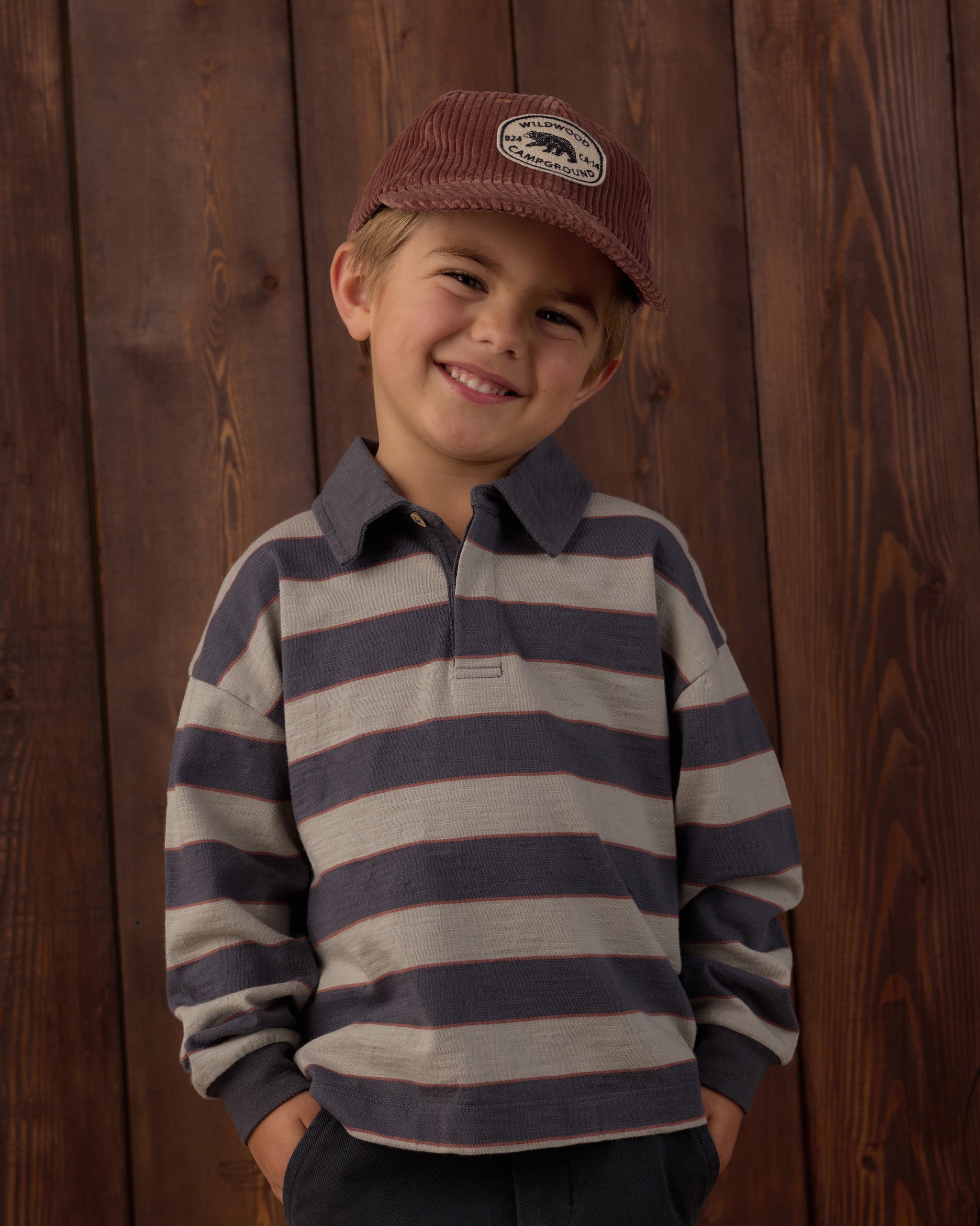 Rugby Polo | Sage Stripe