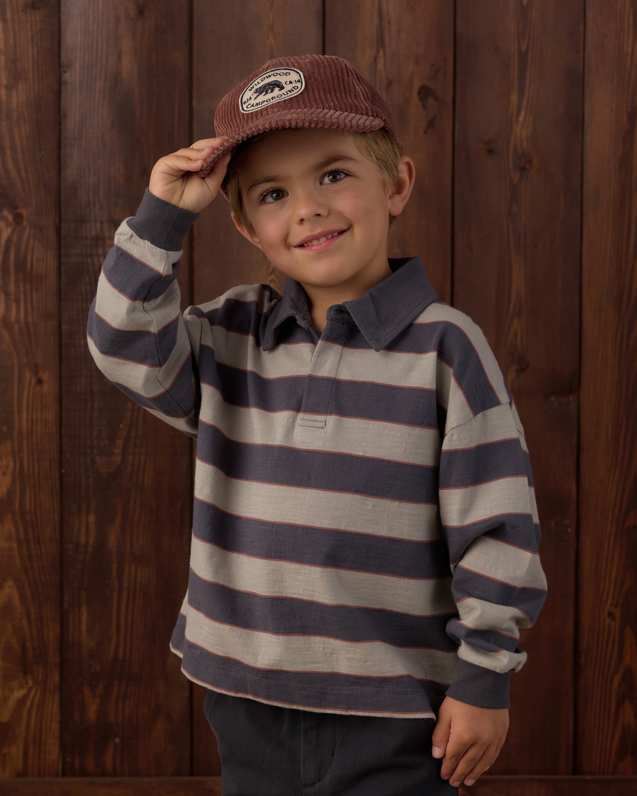 Rugby Polo | Sage Stripe