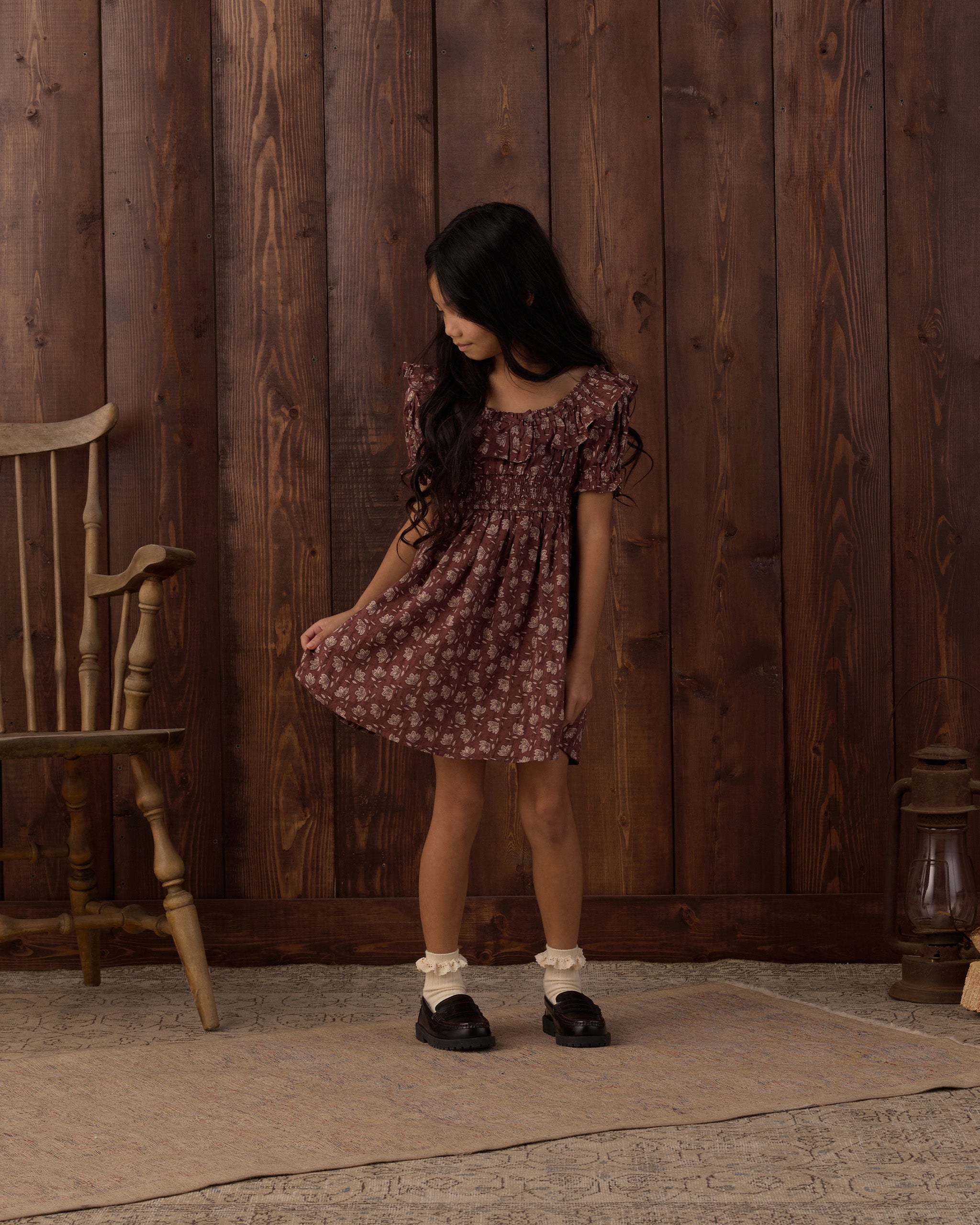 Dillon Dress | Iris Mulberry