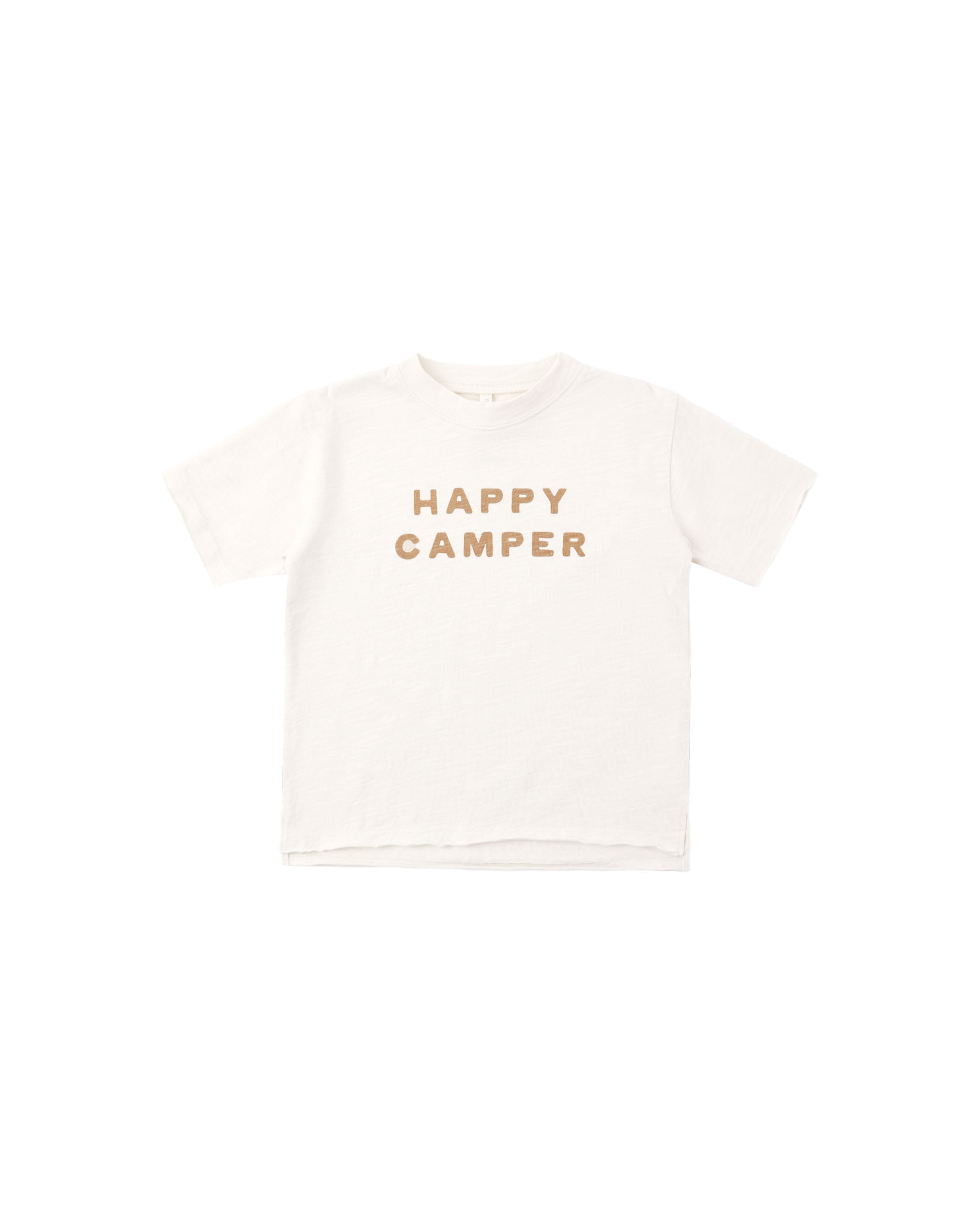 Raw Edge Tee | Happy Camper