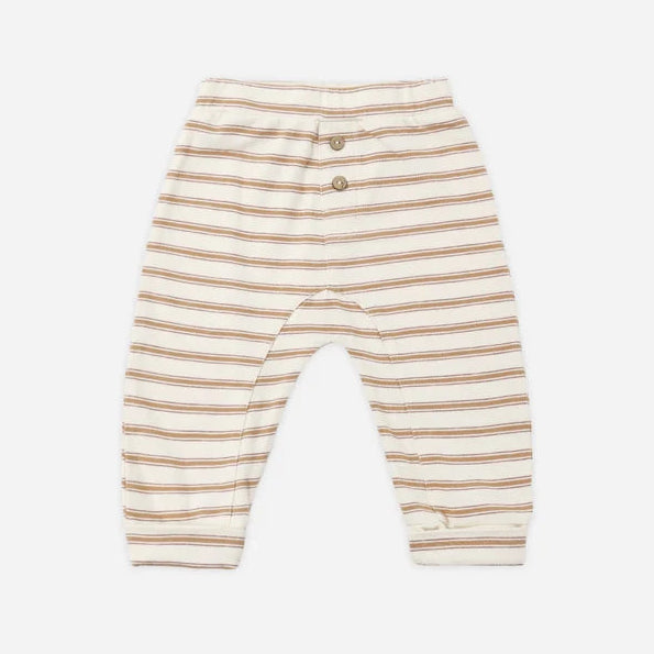 Baby Cru Pant- Fawn Stripe