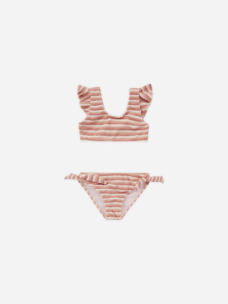 Ojai Bikini || Pink Stripe