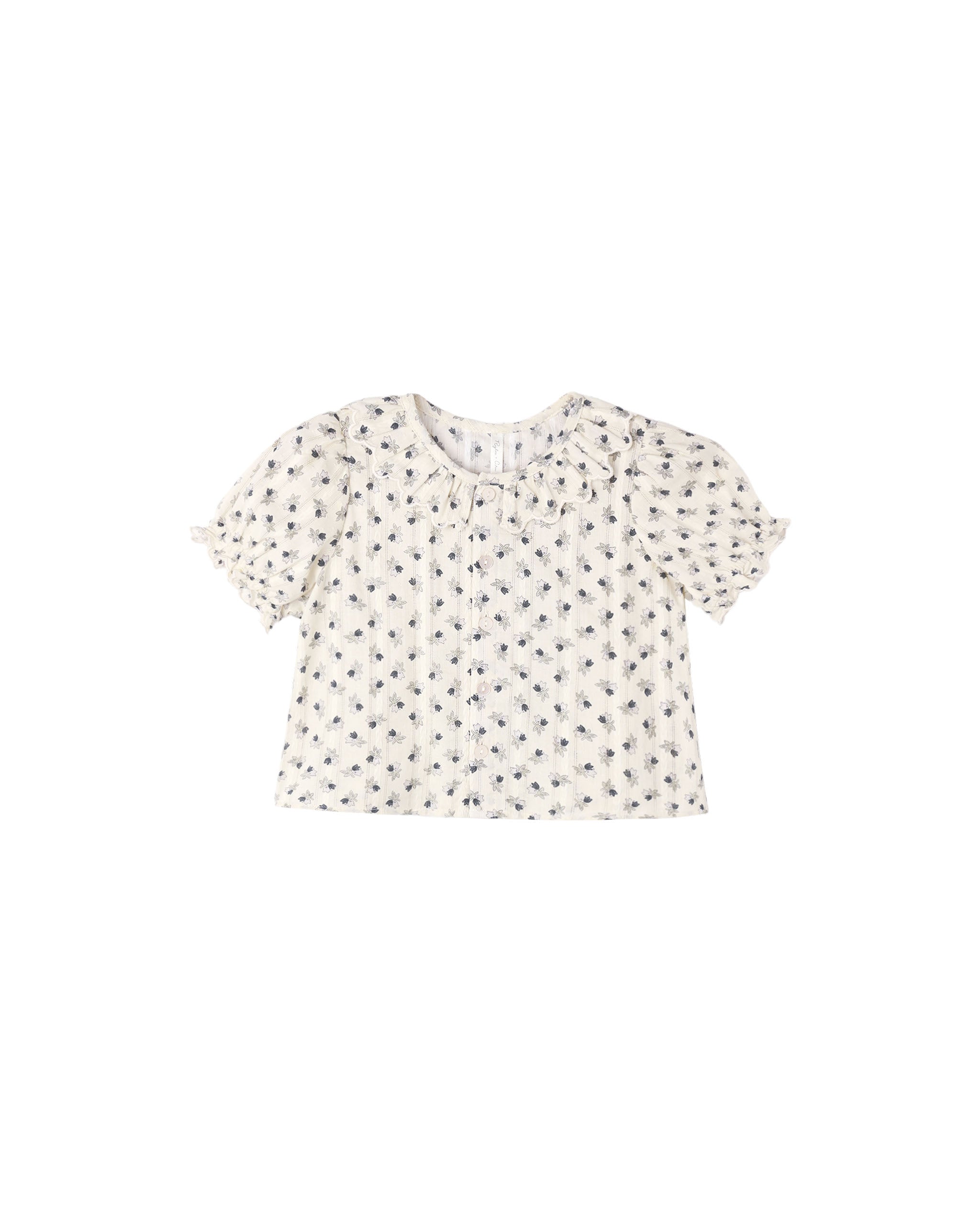 Liv Blouse + Smocked Mini Skirt Set | Vintage Fleur