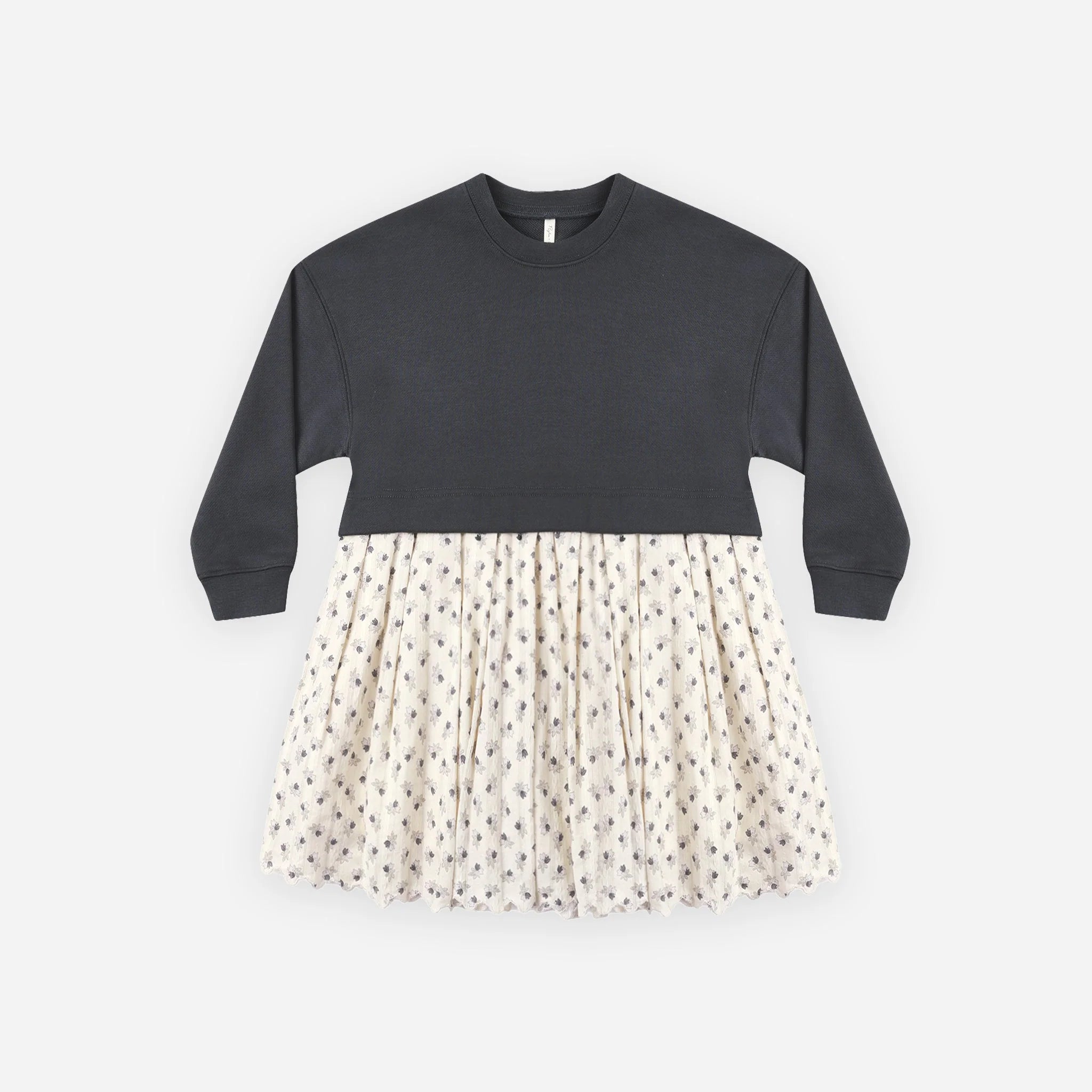 Sweatshirt Dress- Vintage Fleur
