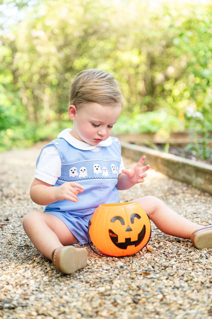 Blue Ghosts Smocked Benjamin Jonjon