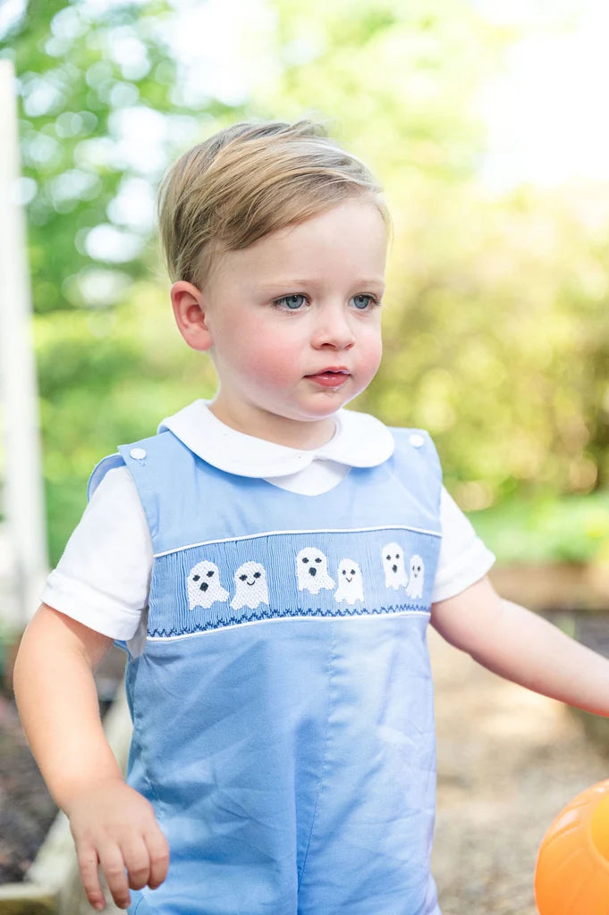 Blue Ghosts Smocked Benjamin Jonjon