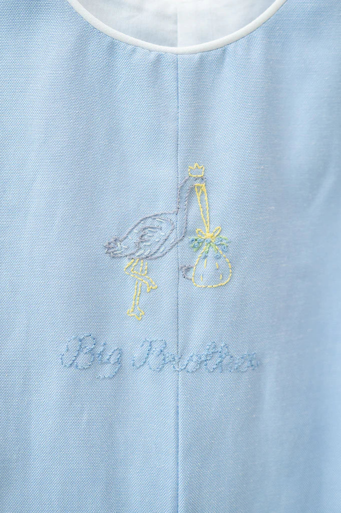 Big Brother Stork Embroidered Jon Jon