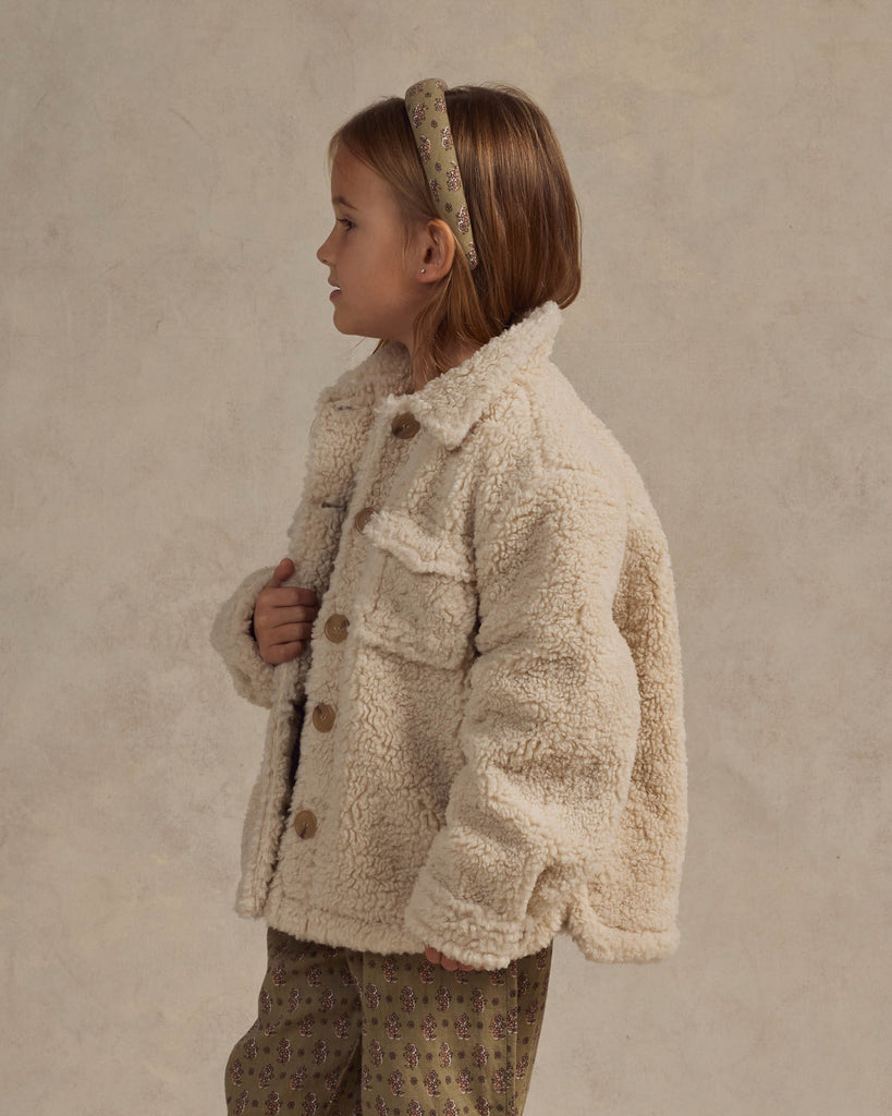 Shearling Chore Coat | Natural