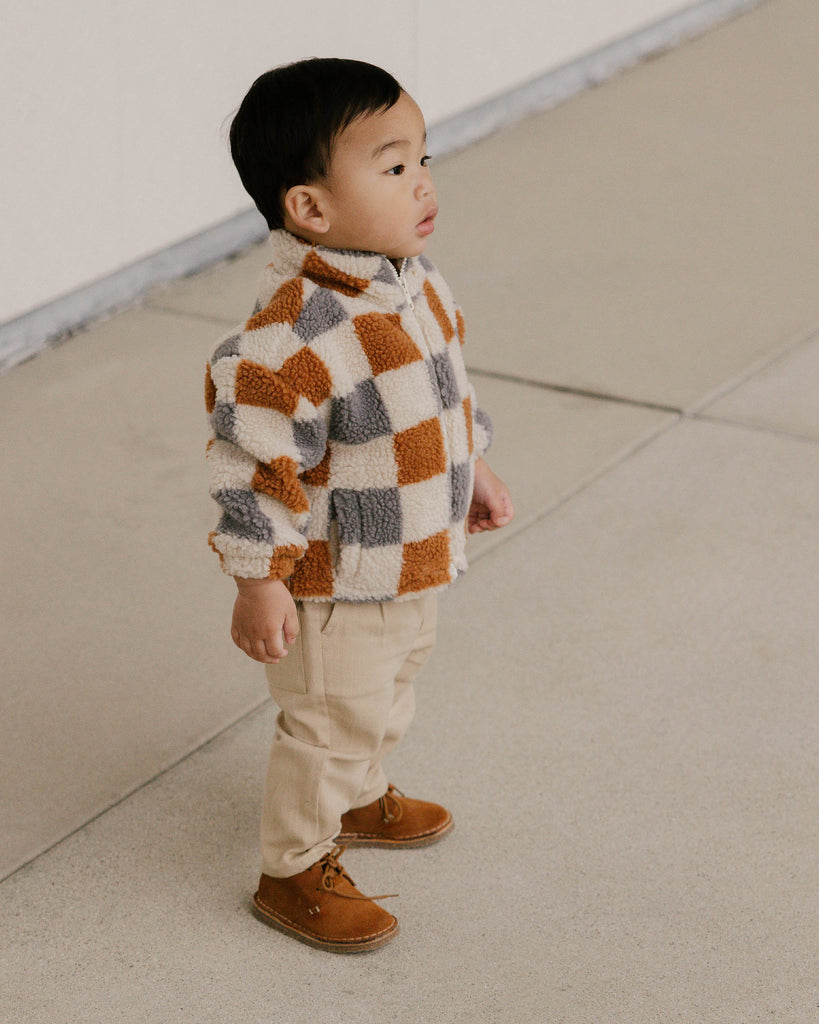 Coco Jacket | Shearling Check