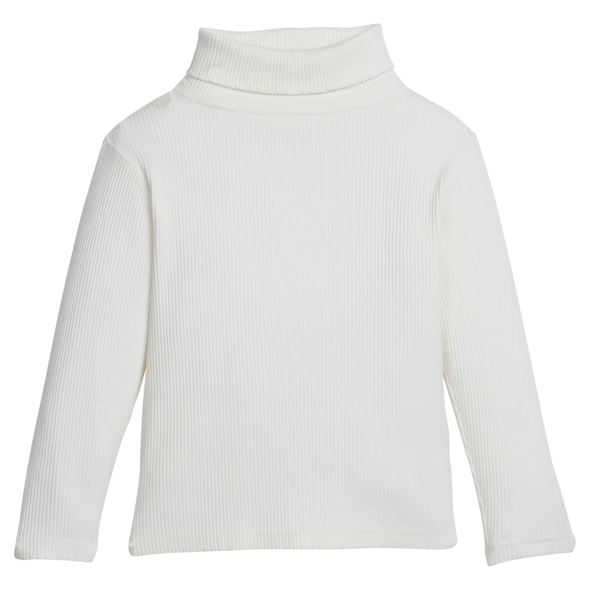 Ribbed Turtleneck- Ivory