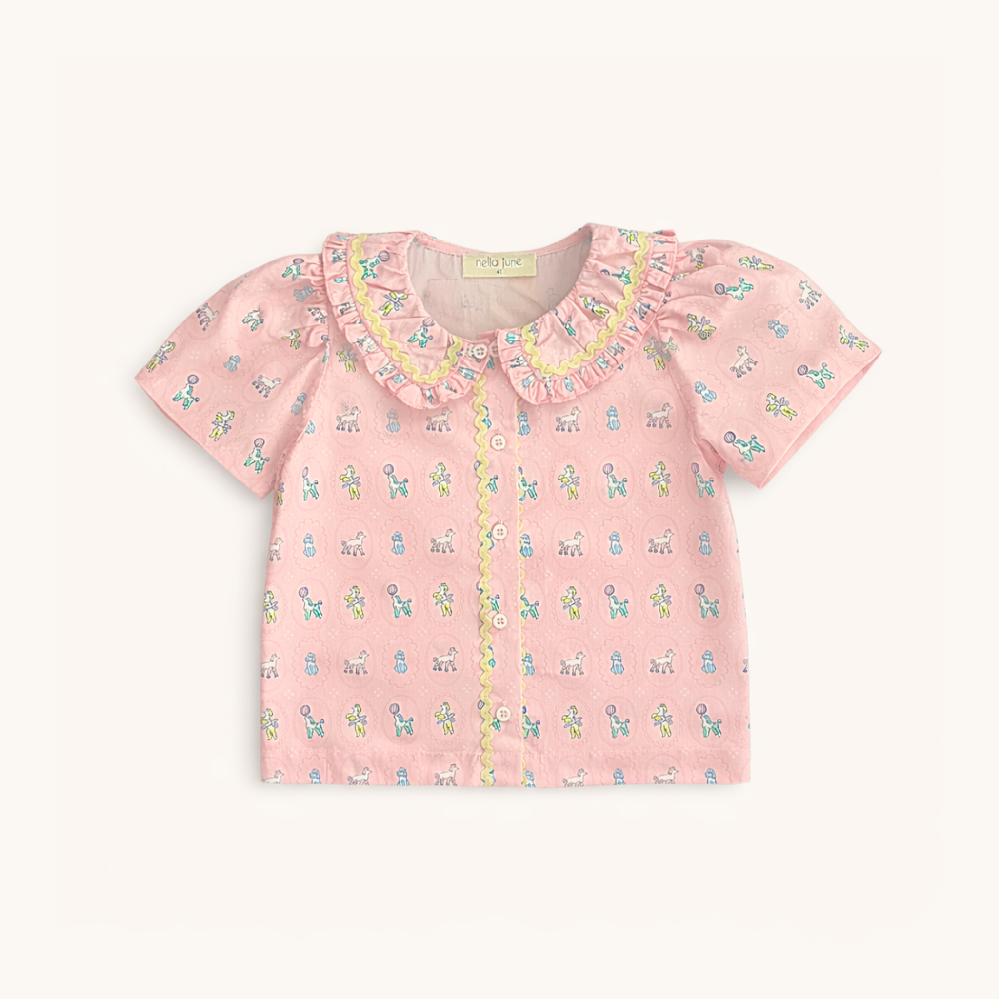 Ric Rac Blouse in Poodle
