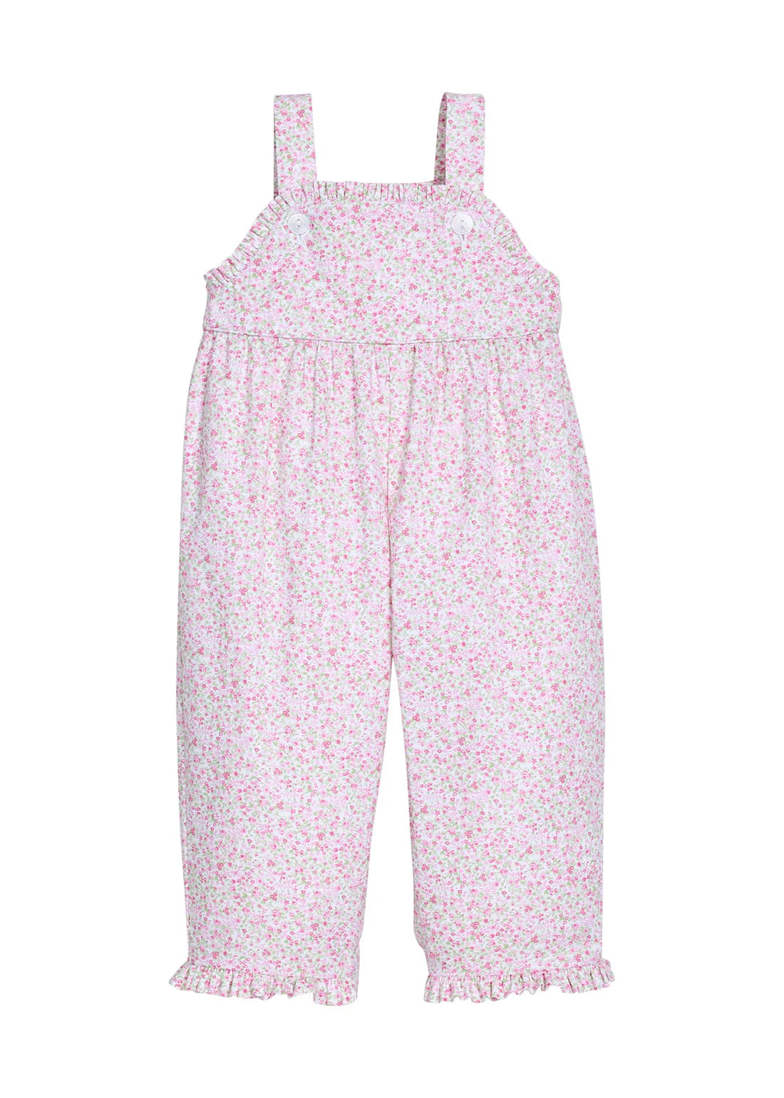 Ruffled Overall - Windemere Floral