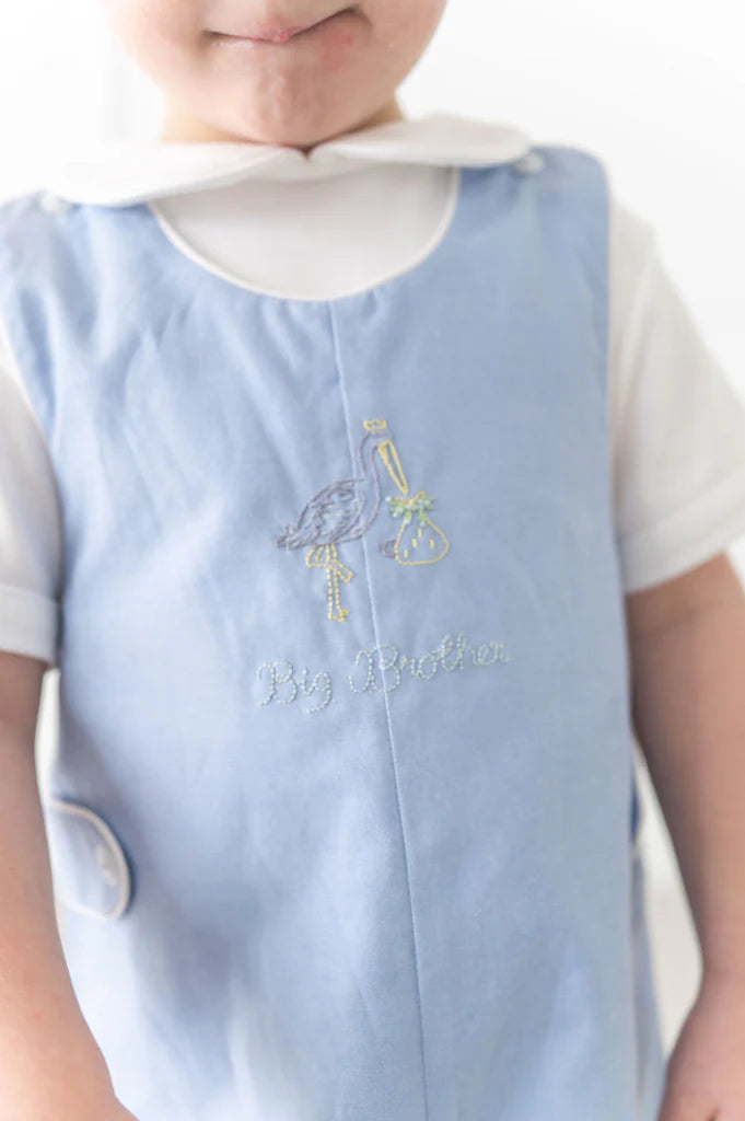 Big Brother Stork Embroidered Jon Jon
