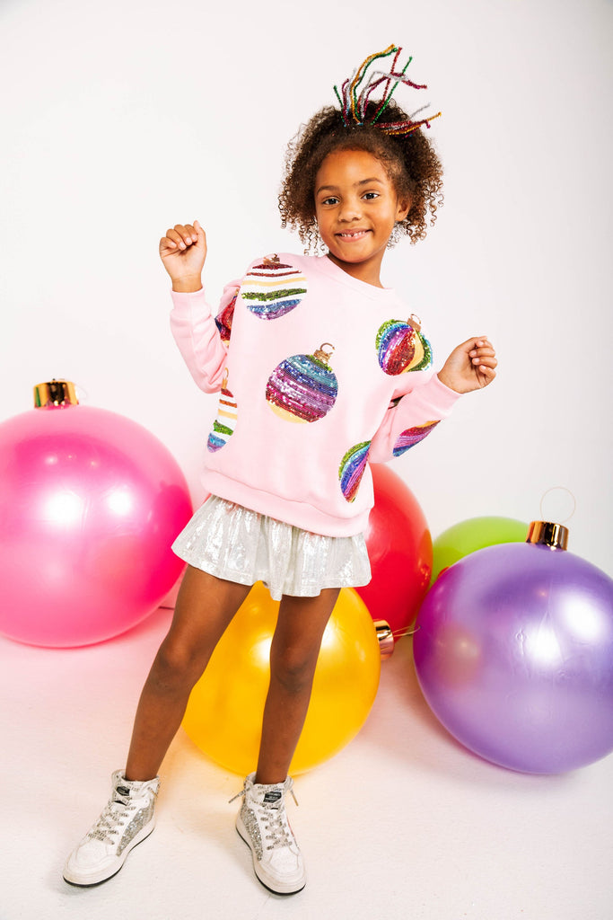Pink Mega Ornament Sweatshirt