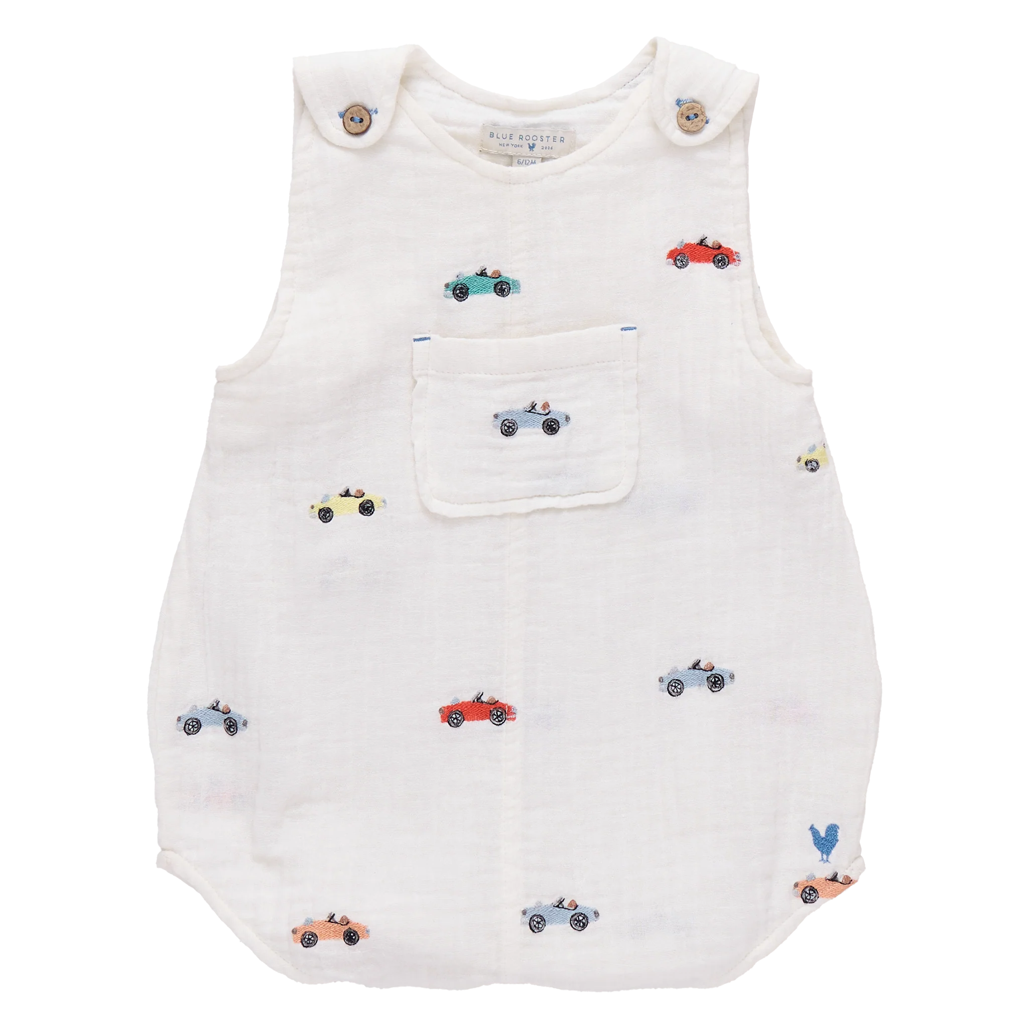 baby boys noah jumper- vintage car embroidery