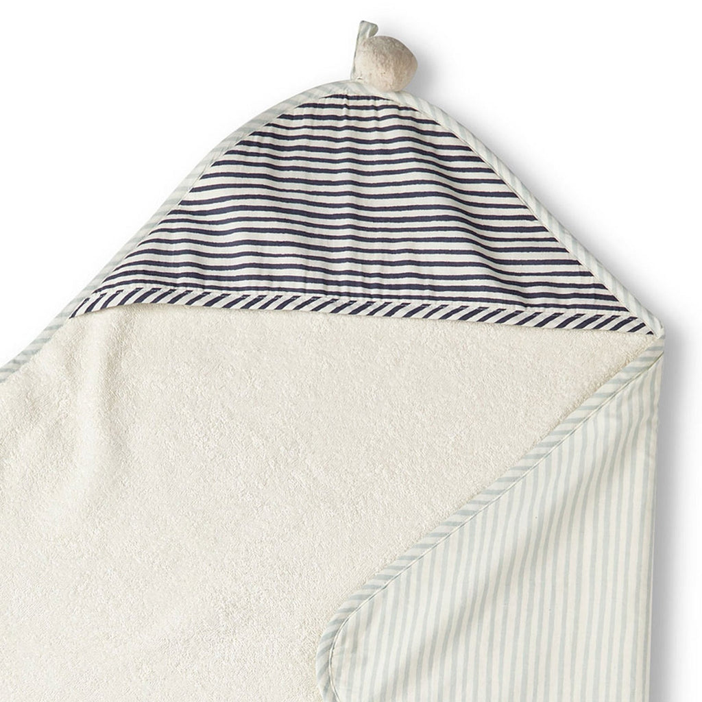 Striped Hooded Towel