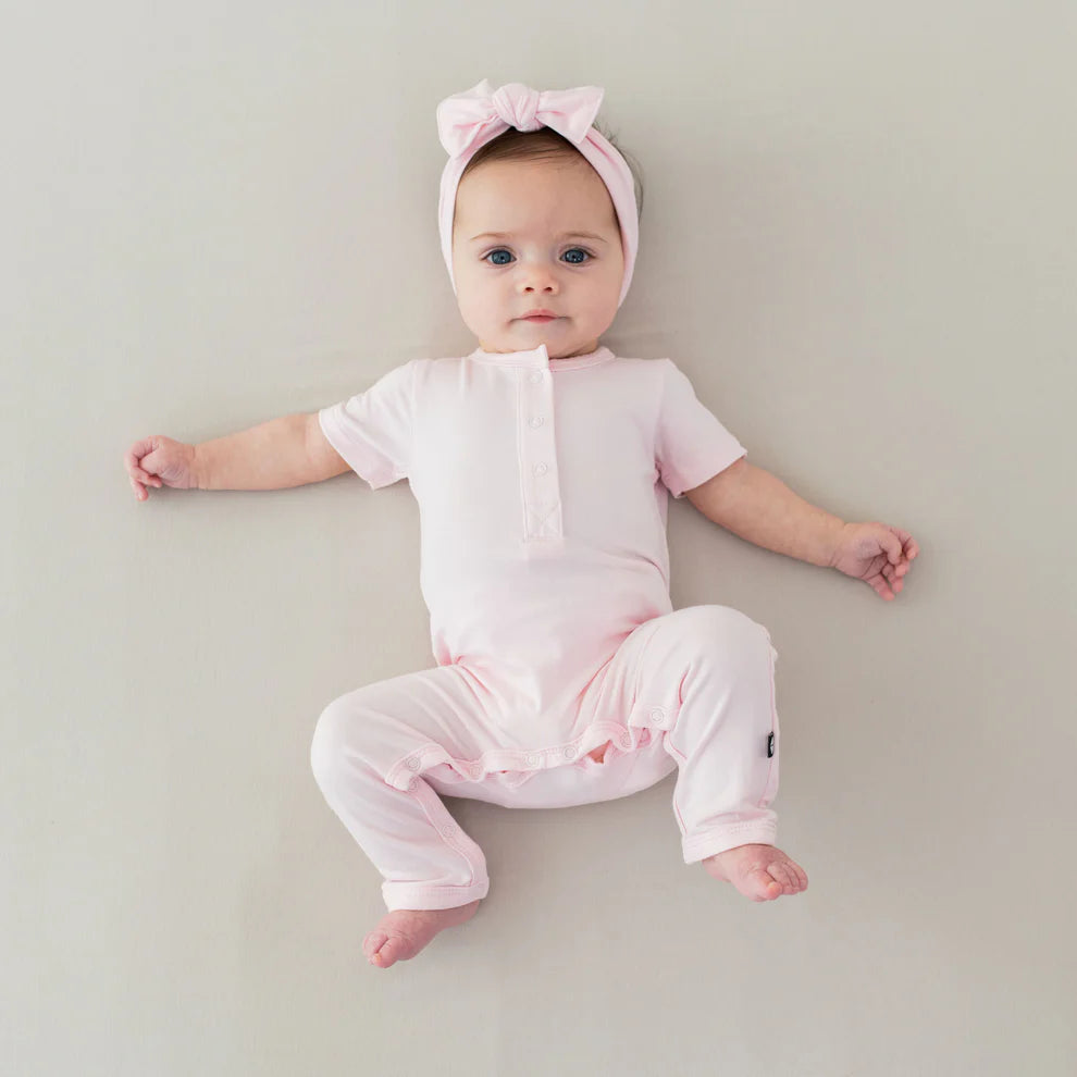 Knotted Bow Headband in Sakura