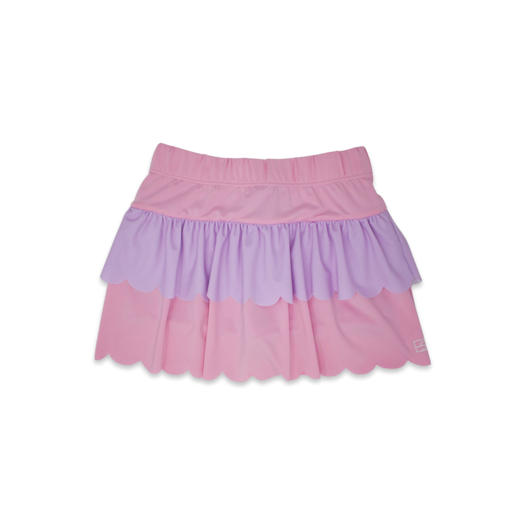 Sally Tier Skort - Cotton Candy Pink, Petal Purple, Floral