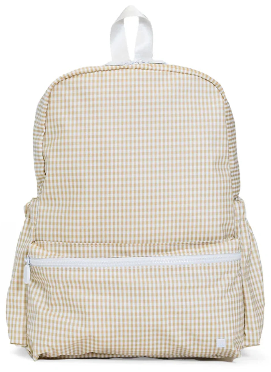 Backpacker- New Khaki Gingham