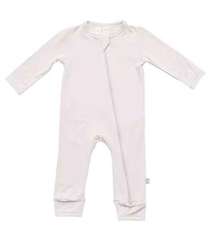 Zippered Romper in Oat