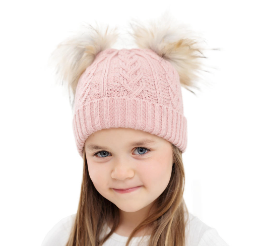 Kids Cable Knit Beanie