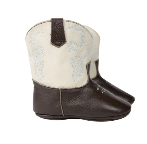 Frisco Chocolate and Ivory Boots