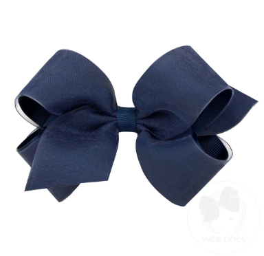 Medium Organza Overlay Bow