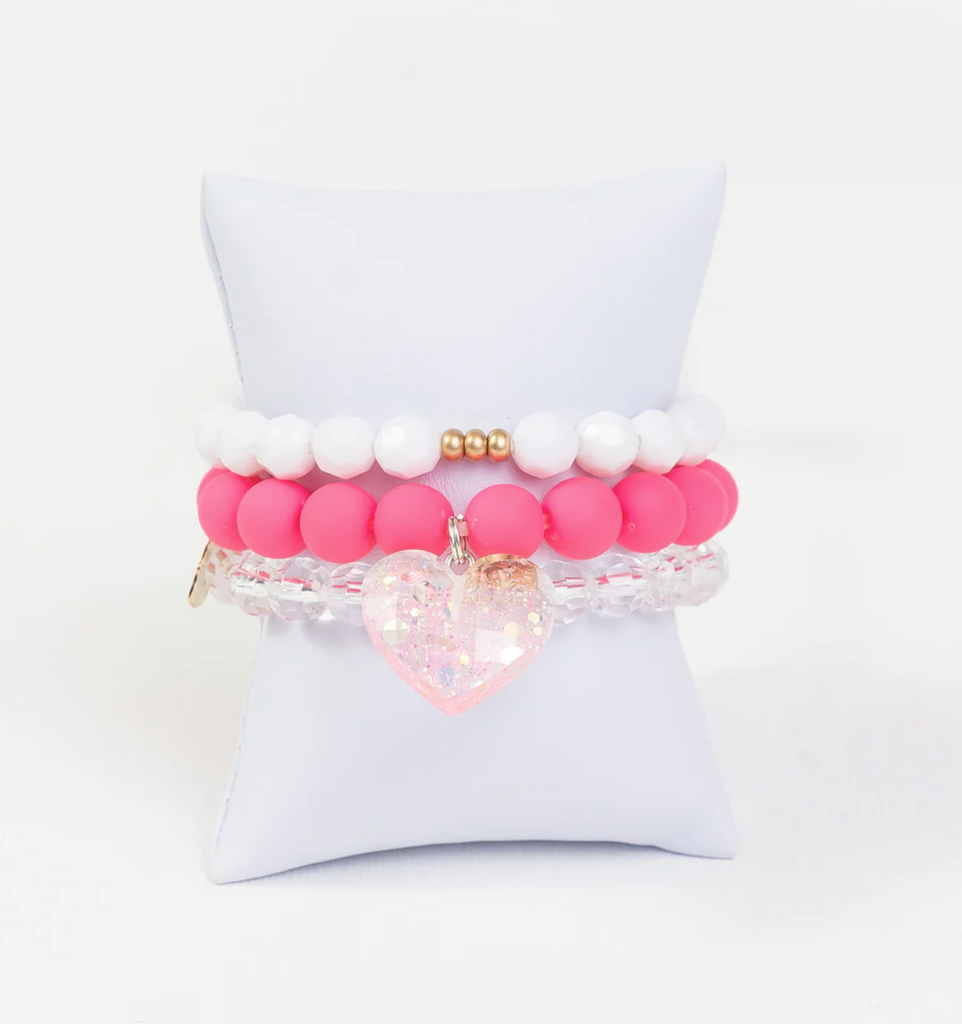 Pink Hearts Stack