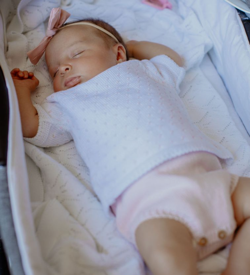 Dot Diaper Set- Pink