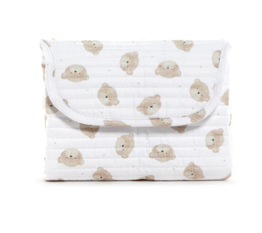 Quilted Changing Mat - Teddy Bear